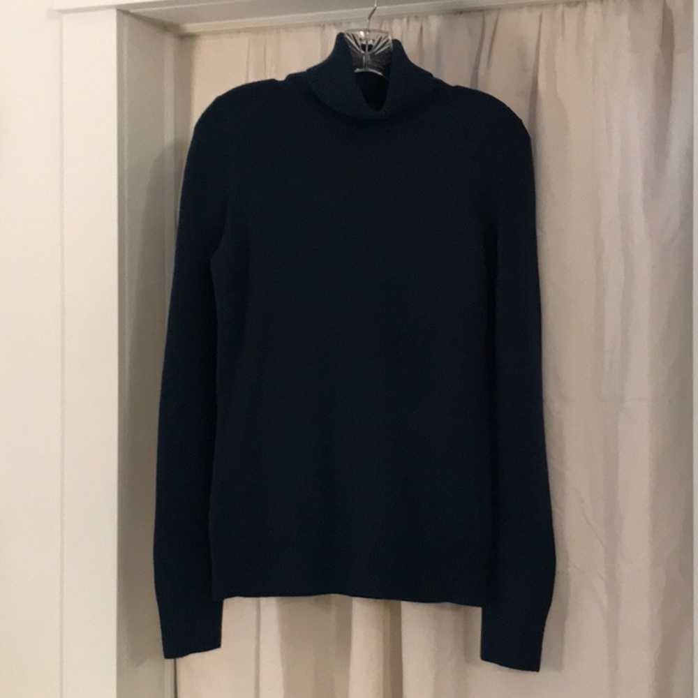 Teal Turtleneck